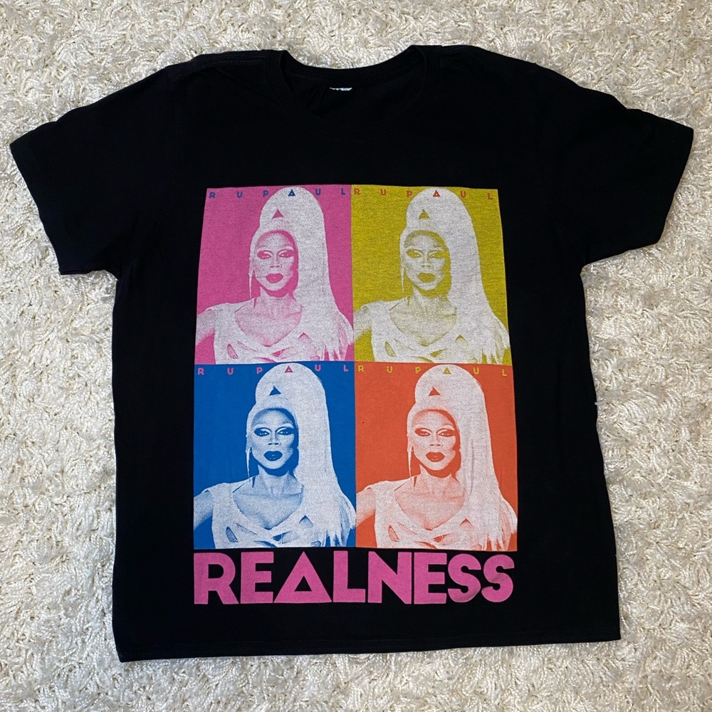 RuPaul 'Realness' T-Shirt (S)
